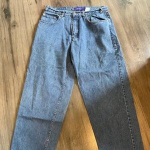 Mens Levi Silvertab Baggy Jeans - 34W 32L - blue